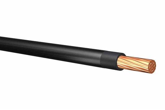 1' 12 AWG THHN Single Conductor Thermoplastic Building Wire - High Heat Resistant - Nylon Coated