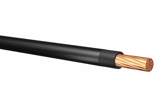 2 AWG THHN Single Conductor Thermoplastic Building Wire - High Heat Resistant - Nylon Coated
