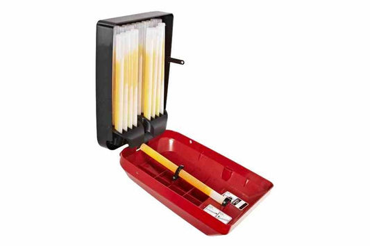 Emergency Light System - (20) 10" Non-toxic Light Sticks - (4) Pins, (2) Tags - Wall Mount