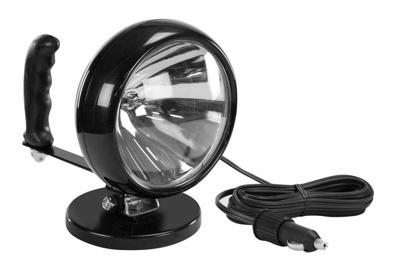 100W Sealed Beam HIR Spotlight w/ Handle - 3.25" Magnetic Base - 12 Million Candlepower - 750' Beam