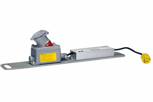 Larson Explosion Proof Extension Cord - 160' 12/3 SOOW Cord w/ EP Plug, Outlet, Inline Switch - 10' Whip