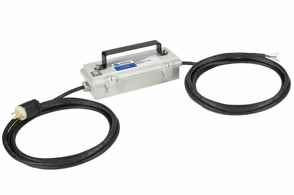 Waterproof Transformer - Converts 120V-277V AC to 12 Volts DC - 11 Amps - 100' 6/2 SOOW