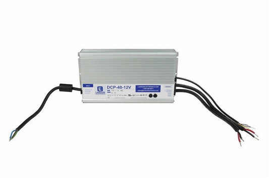 480W Waterproof Power Supply Converts 127-431V DC to 12 Volts DC - Capacity to 40 Amps Max