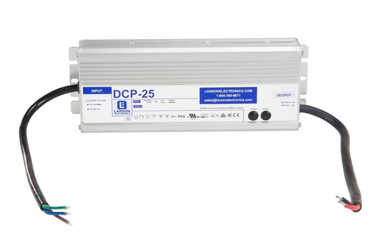 Waterproof Transformer Converts 180-528V AC to 12/24 Volts DC - Capacity to 25 Amps Max