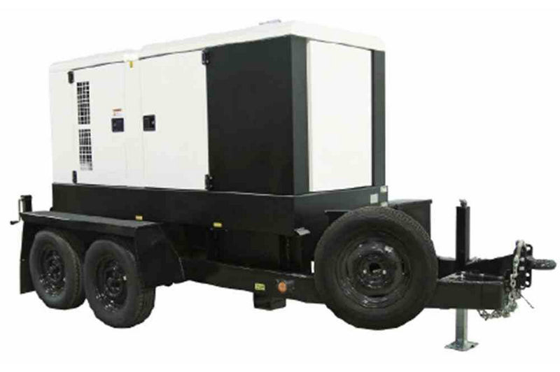 Larson 457 kW/571 kVA Portable Generator  480V/240V/208V 3PH  239 Gal Fuel Capacity - Trailer Mount