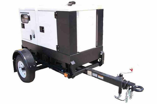 Towable 72 kW/90 kVA Portable Generator Ã¢â‚¬â€œ 480Y/277V 3PH Ã¢â‚¬â€œ 66 Gallon Fuel Capacity - Trailer Mount