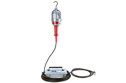 Explosion Proof LED Drop Light (Hand Lamp) with inline transformer - 230VAC to 24VDC