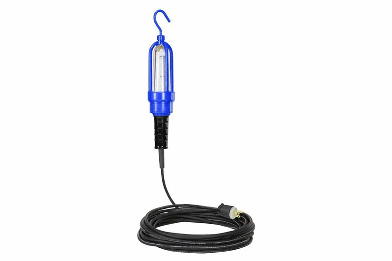 30W Explosion Proof Integrated LED Drop Light / Trouble Light - Low Voltage AC - 75' 16/3 SOOW Cord w/ Gen. Area Cord Cap