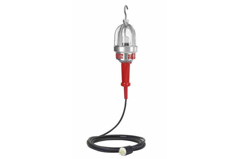 Explosion Proof LED Drop Light / Trouble Light -7 Watt Colored LED Lamp - 120/27 AC - 50 Foot SOOW