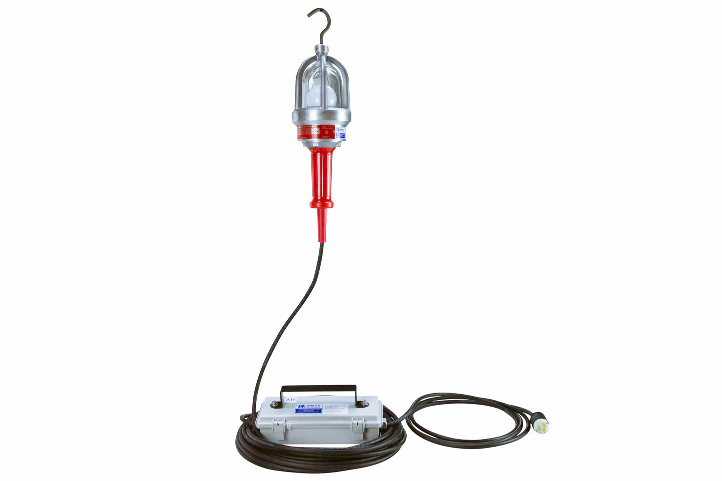 Larson 15-Amp Explosion Proof Extension Cord - 75' 12/3 SOOW Cord - Explosion Proof Plug & Connector