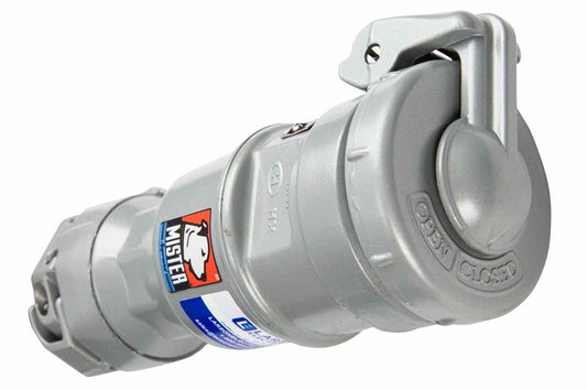 Explosion Proof Connector Outlet - 15 Amp Rated - Locking Cap - 120V