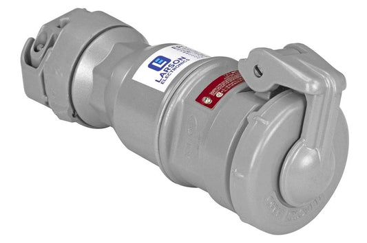 Explosion Proof Connector Outlet - 20 Amp Rated - Locking Cap - 125V or 250V