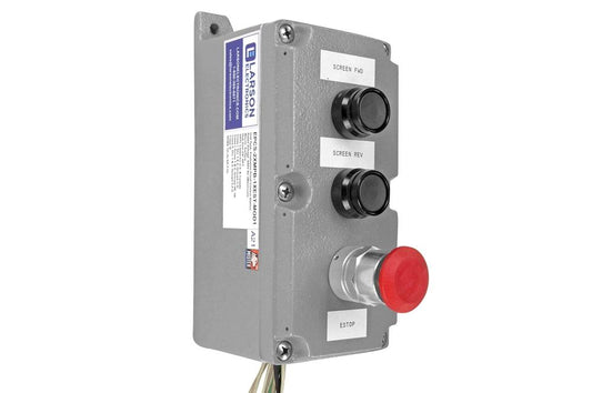 Explosion Proof Control Station - C1D1 - (2) Momentary Jog PBs (1) Mushroom E-stop - NEMA 7/9
