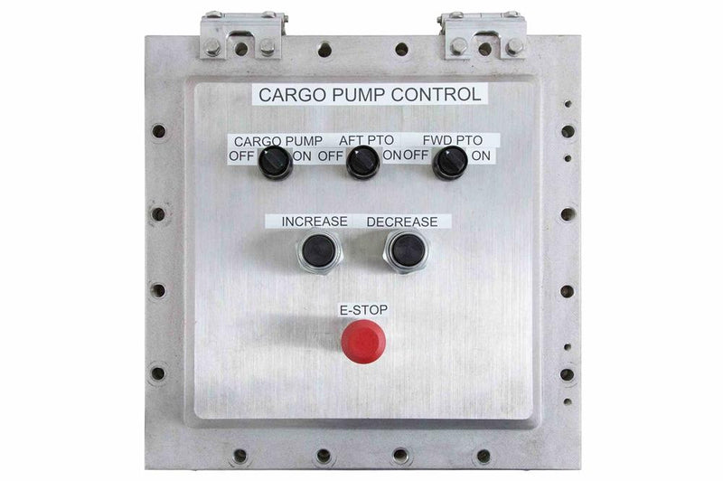 Explosion Proof Control Station - C1D1/C2D1 - (2) LED PLs, (1) 3-pos Switch, (2) 2-pos Switches - (2) Hubs