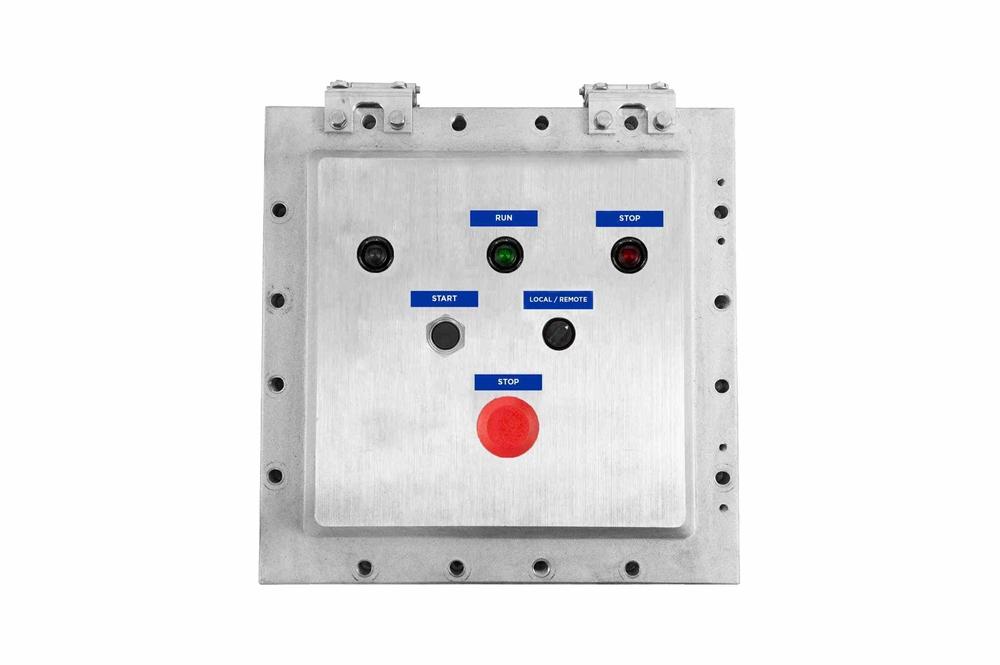 Explosion Proof Control Station - C1D1/C2D1 - (3) LED Pilot Lights, (2) PBs, (1) 3-Pos Switch - NEMA