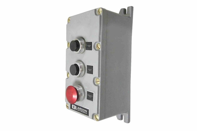 Explosion Proof Control Station - C1D1 - (3) Momentary PBs - 1" Hubs - NEMA 7/9