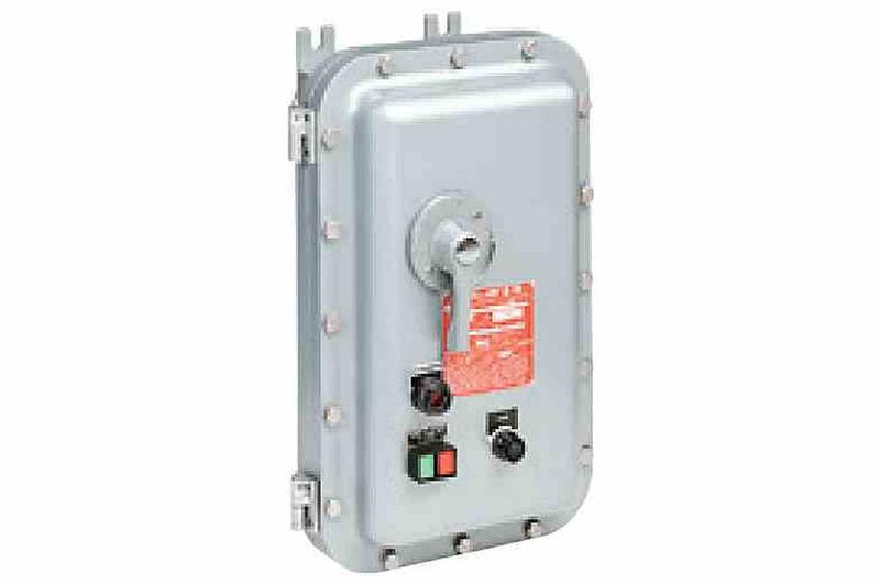 25 HP Explosion Proof Combination Magnetic Line Starter - Class I, II, III - 480V 3PH - NEMA Size 2