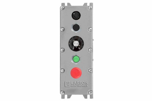 Explosion Proof Control Station - C1D1/C2D1 - (3) Push Buttons, (1) Green LED Pilot Light
