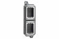 Explosion Proof Device Box - Class I, II, III - Vertical, Double Gang - Feed Thru - (2) 3/4" NPT Hubs