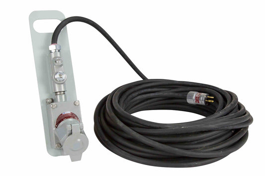 Larson Portable Explosion Proof Receptacle - Class I, Div. I - 20 Amps - Inline GFCI - 20' 12/3 SOOW