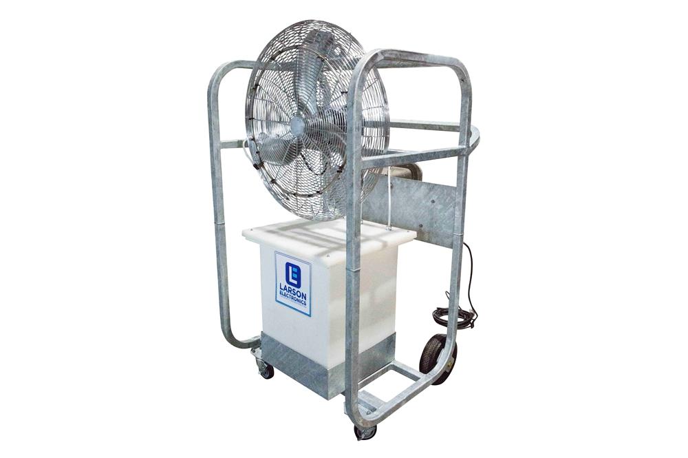 Explosion Proof Portacool Portable Evaporative Cooler - Galvanized - 30" OD - 8723 CFM - 220V 50 Hz - 15 Gallon Tank