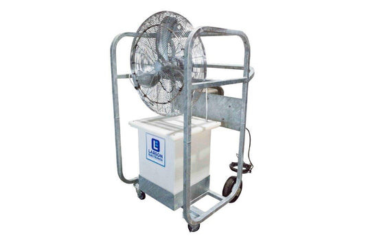 Larson Explosion Proof Portacool Portable Evaporative Cooler - Galvanized - 30" OD - 8723 CFM - 34 Gallon