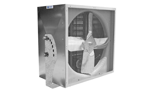 36" Explosion Proof Cabinet Fan - 1/2 HP - 8143 CFM - 115V/230V - C1D1 Group D & C2D1 Groups F, G - Surface Mount Trunnion Bracket