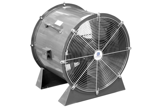 24" Explosion Proof High Velocity Fan - Pedestal Base Stand - 1725 CFM - 1 HP - 115/230V