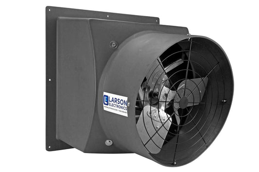 24" Explosion Proof Fan - Class I, II Div 1 - 6140 CFM - 1/2 HP - 220V, 50Hz - Prop Guard/Wall Mount