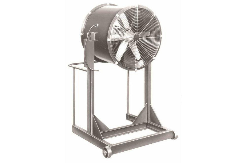 18" Explosion Proof High Velocity Fan - 3450 CFM - 1/4 HP Class I, Group D; Class II, Groups F & G