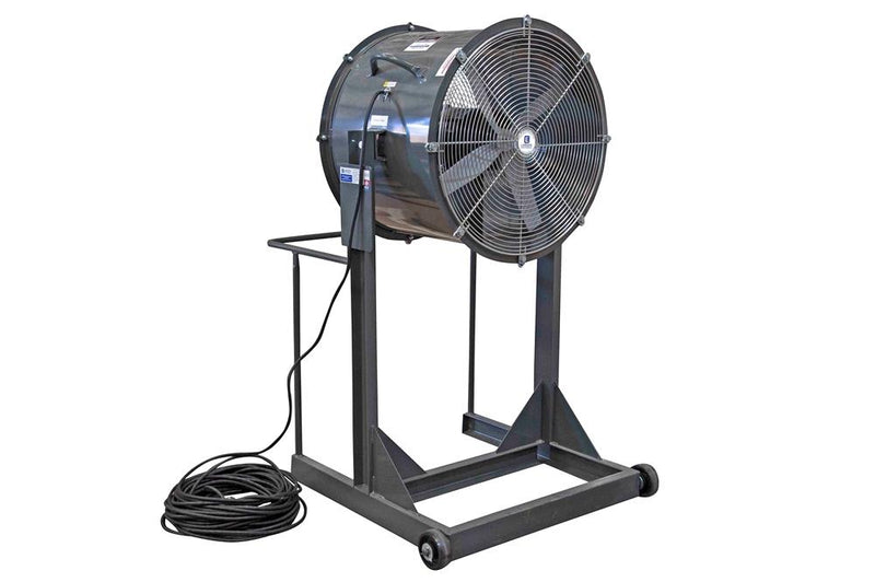 24" Explosion Proof High Velocity Fan - 6500 CFM - 1/2 HP - Class I, Group D; Class II, Groups F & G