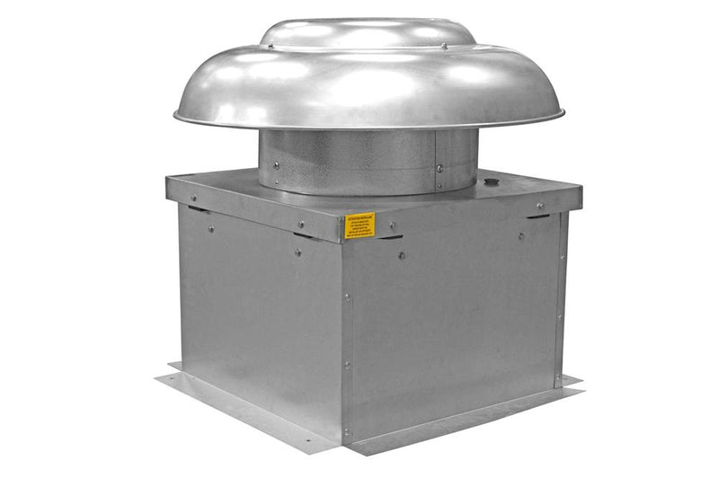 18" Explosion Proof Exhaust Fan - 3990 CFM - 1/2HP, 480V AC 3PH - Roof Mount