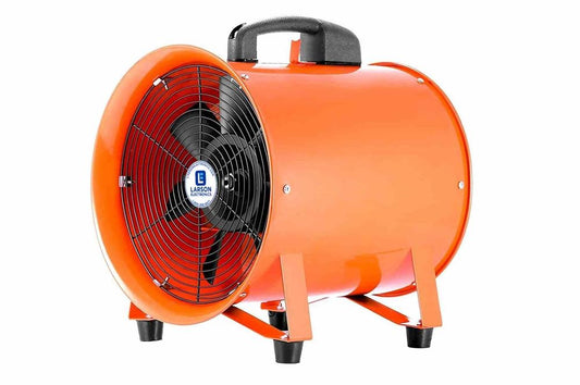 1/3 HP Explosion Proof Portable Ventilation Exhaust Fan - C1D1/C2D1 - 120V - 1650 CFM - 15' Cord w/ EXP Cord Cap
