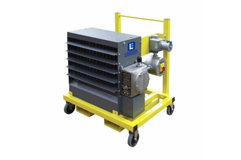 3000W Portable Explosion Proof Heater - Fan Forced - 240V 1PH - 50m 16/3 SOOW - Skid/Cart Mount