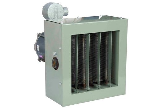 Explosion Proof Horizontal Fan Forced Steam Heater - 120V - 1/60 HP - Steel - (2) 3/4" NPT Hubs