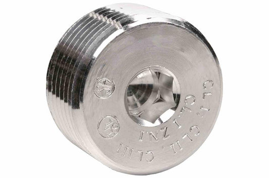 1/2'' NPT Threaded Recessed Aluminum Conduit Plug for Explosion Proof Junction Boxes