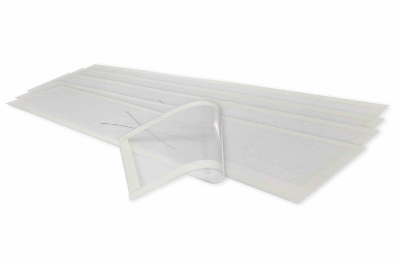 Larson Anti-static Peel Off Covers for Lights - 12" x 48" - Overspray Protection - Paint Spray Applications
