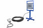 Larson 150 Watt LED Explosion Proof Light - Base Stand Mount 120-277V Stepped Down to 24V - 200' Cord