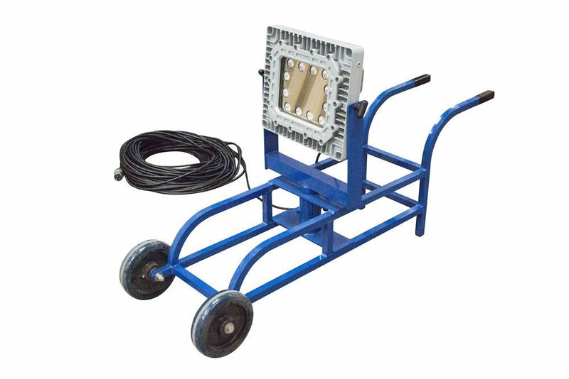 Explosion Proof LED Tank Light - Portable Wheelbarrow Cart - Class 1 Division 1 - 21,000 Lumen