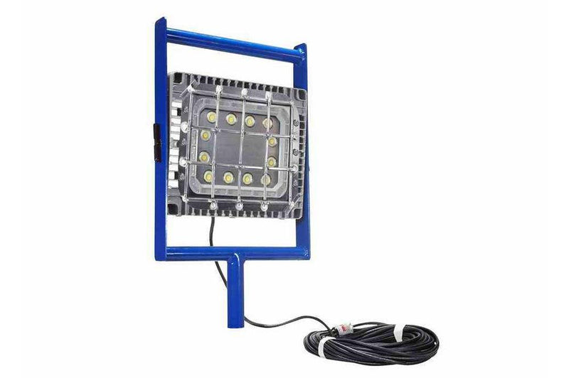 Explosion Proof LED Light For Class 1 & 2 Divisions 1 & 2 - 1-7/8" OD Pole Mountable-Wire Guard