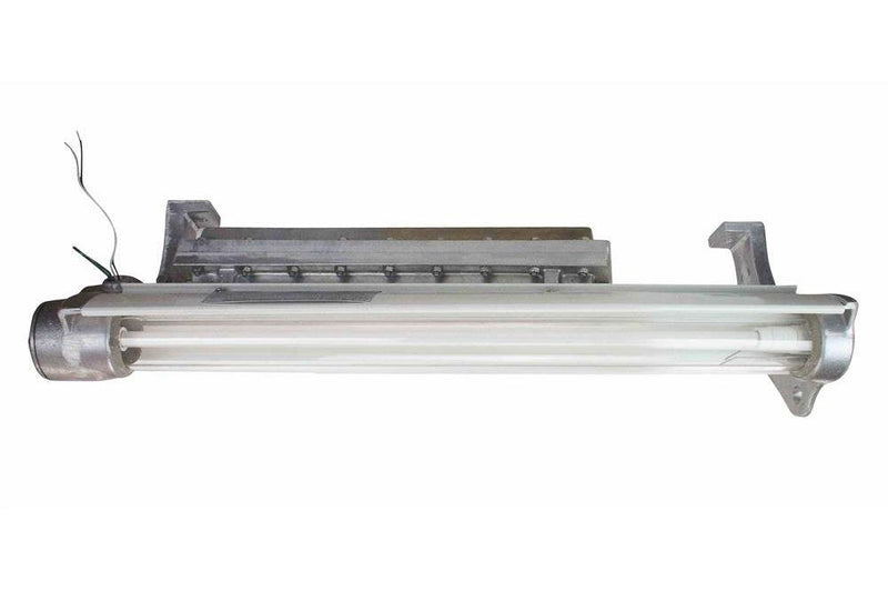 Explosion Proof Fluorescent Light for Paint Booths, Oil Rigs, Boats -2 foot - 1 lamp - Multi-voltage
