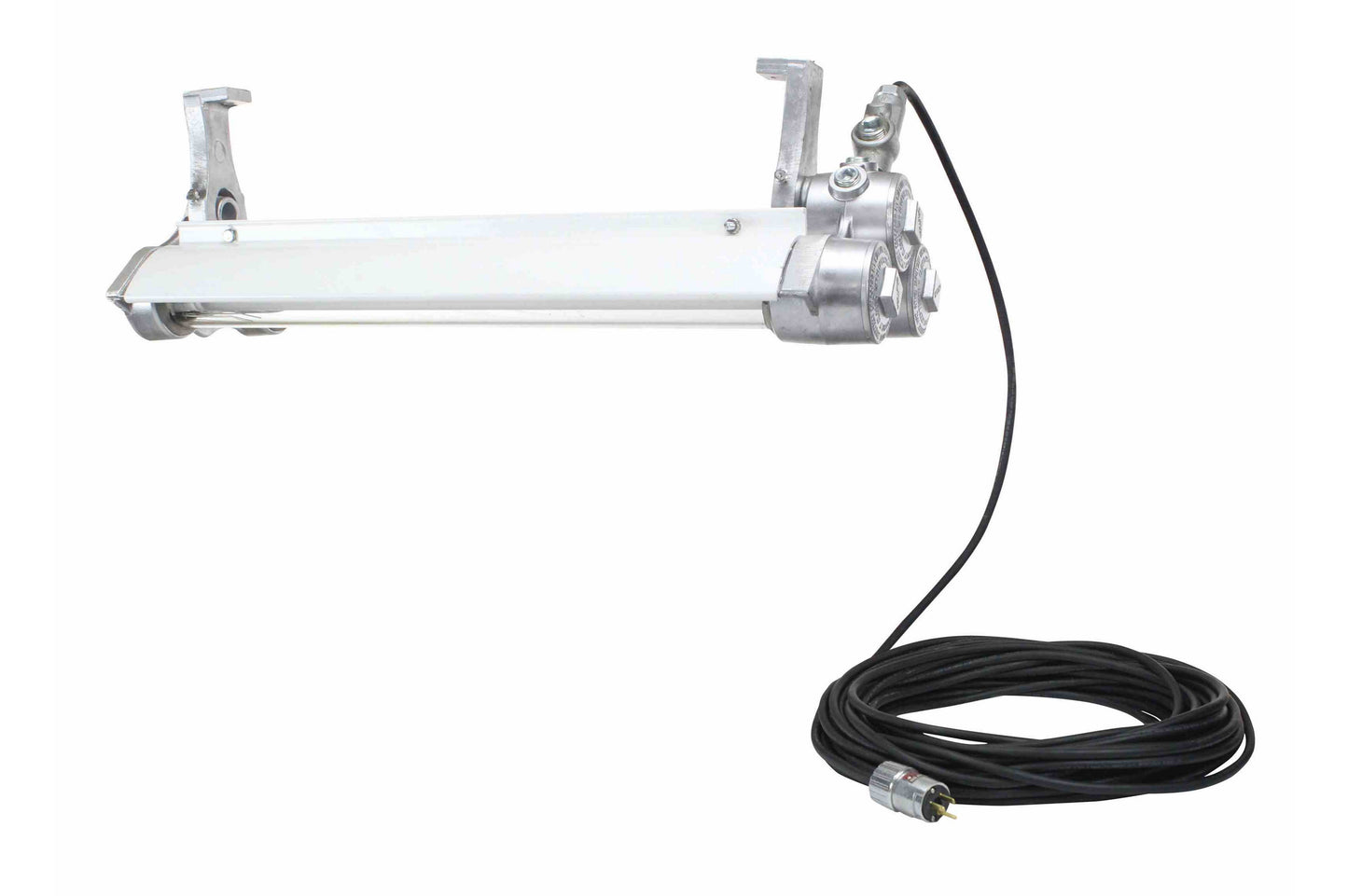 Larson 28W Explosion Proof Two Lamp LED Fixture - C1D1&2 - C2D1&2 - 100' 16/3 SOOW Cord w/ EYS Sealoff