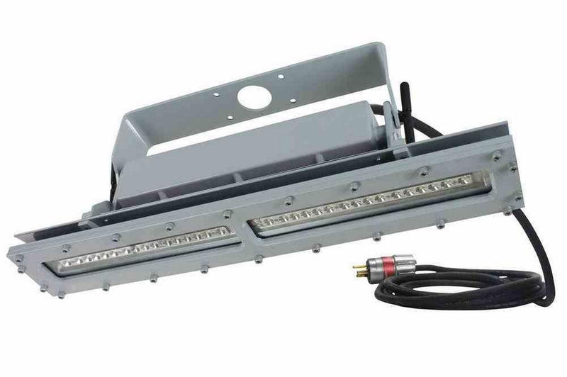 CID1 Explosion Proof 34 Watt Linear LED Light - Surface Mount - 20' Cord w/ EXP PluG - 3,600 Lumens