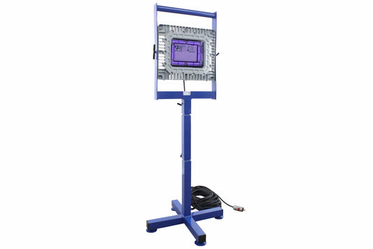 Larson 150 Watt Explosion Proof Ultraviolet LED Light - C1D1 - 5' Tall Base Stand Mount - UVA - 22' Stand
