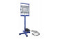 Larson 150W Explosion Proof LED Light - 5' Tall Base Stand Mount - 22" Stand - C1D1&2 - Inline Transformer