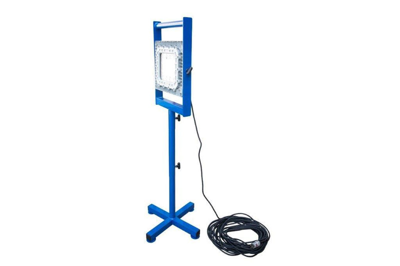 Larson 150W Explosion Proof LED Light - 5' Tall Base Stand Mount - 22" Stand - C1D1 C&D - 40 Meter Cord