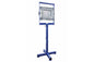 150W Explosion Proof Light - 5' Tall Base Stand Mount - 22 Inch Stand - No Cord - Class I Div 1 C&D