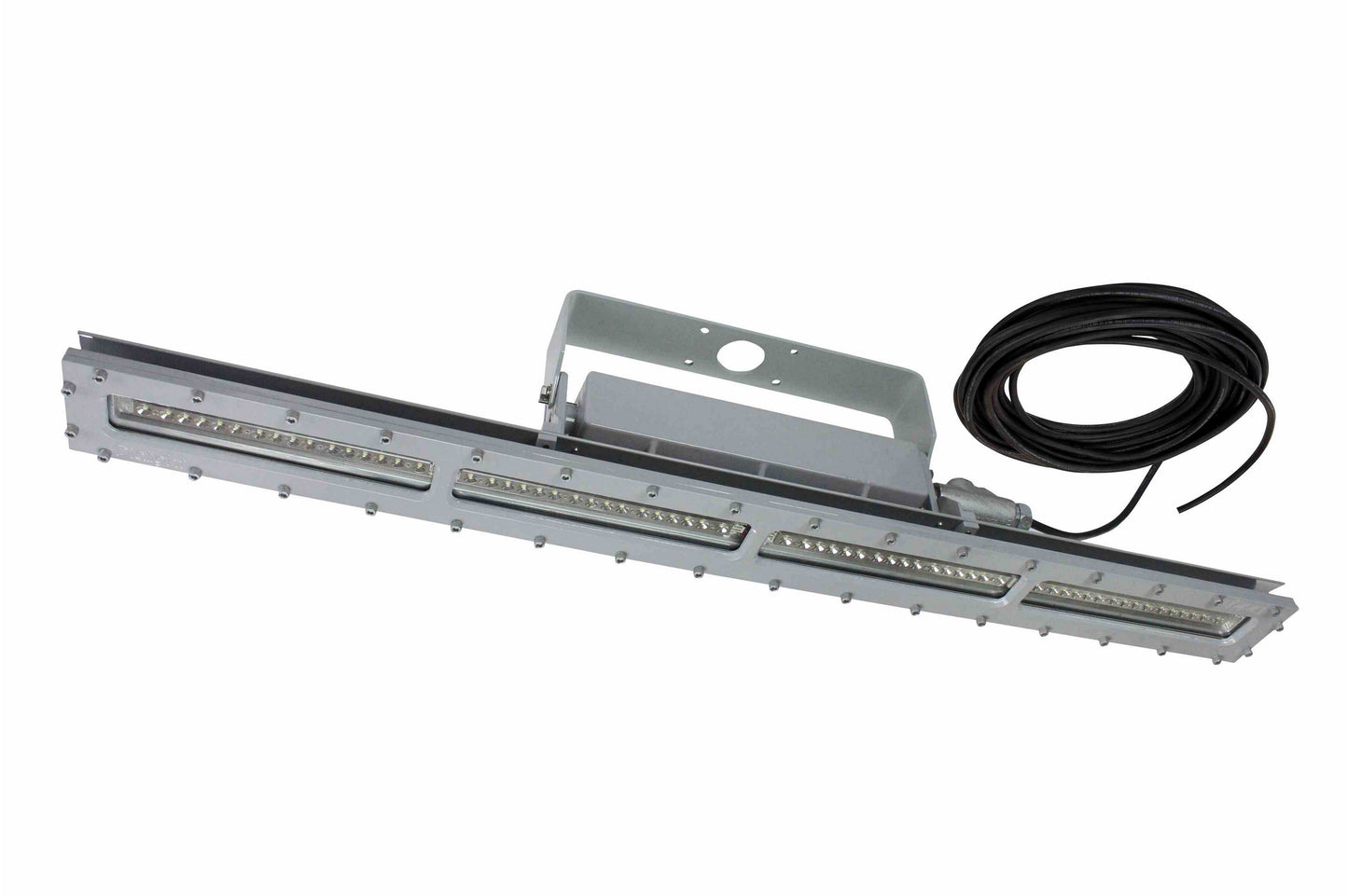 Larson Explosion Proof Low Profile Linear LED Light - Class 1 Div 1 - 4 Feet - 120-277 VAC - 20 Foot Cord