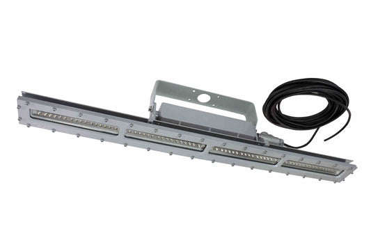 Larson Explosion Proof Low Profile Linear LED Light - Class 1 Div 1 - 4 Feet - 120-277 VAC - 20 Foot Cord