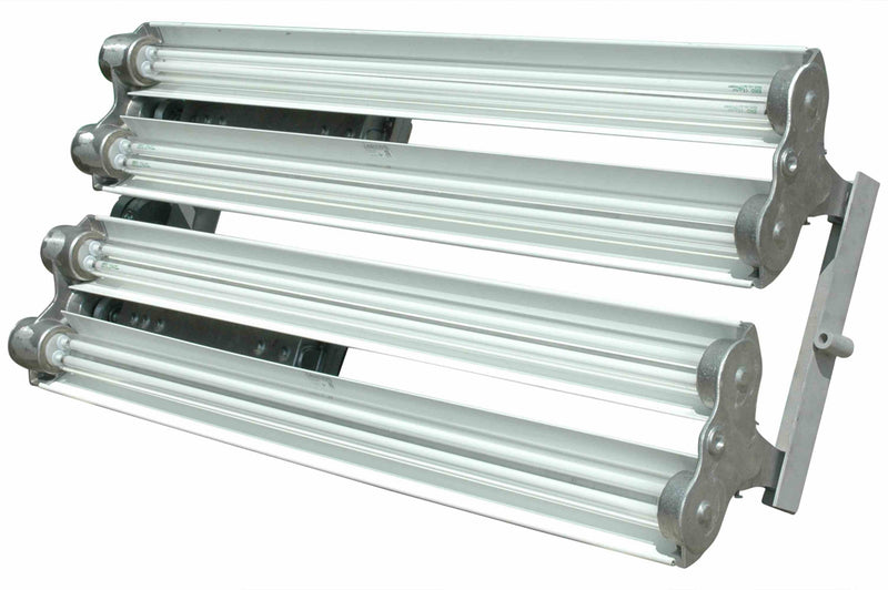 Larson Explosion Proof High Bay Fluorescent Light Fixture for Paint Booths - 40,000 Lumens - Class 1 Div 1